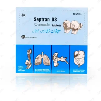 Septran DS Tablets 160/800mg (1 Strip = 10 Tablets)