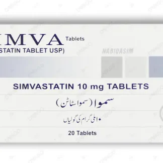 Simva Tablets 10mg (1 Strip = 10 Tablets)