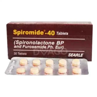 Spiromide Tablets 40mg (1 Box = 3 Strips) (1 Strip = 10 Tablets)
