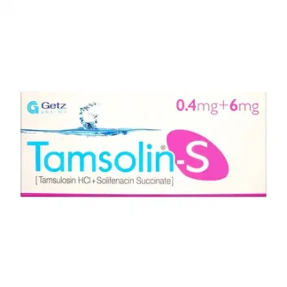 Tamsolin-S Tablets 0.4mg+6 mg (1 Strip = 10 Tablets)