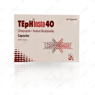 Teph Insta 40 Capsules 40mg (1 Strip = 7 Capsules)