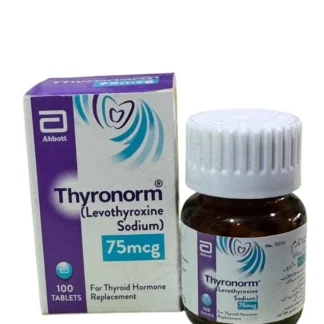Thyronorm Tablets 75mccg (1 Bottle = 100 Tablets)
