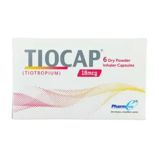 Tiocap Capsules 18mcg (1 Box = 30 Capsules)