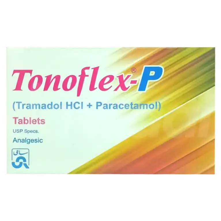 Tonoflex-P Tablets 37.5mg/325mg (1 Box = 2 Strips) (1 Strip = 10 Tablets)