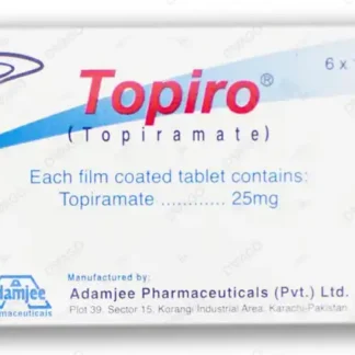Topagen Tablets 25mg (1 Strip = 10 Tablets)