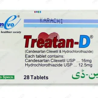 Treatan-D Tablets 16mg/12.5mg (1 Strip = 14 Tablets)