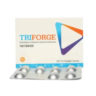 Triforge Tablets 10/160/25mg (1 Strip = 7 Tablets)