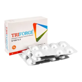 Triforge Tablets 5/160/12.5mg (1 Strip = 7 Tablets)