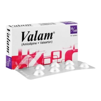 Valam Tablets 10mg/160mg (1 Strip = 7 Tablets)