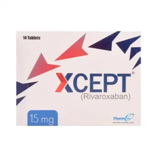 Xcept Tablets 15mg (1 Strip = 7 Tablets)
