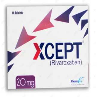 Xcept Tablets 20mg (1 Strip = 7 Tablets)