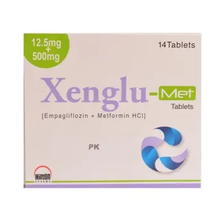 Xenglu-Met Tablets 12.5/500mg (1 Strip = 14 Tablets)