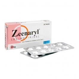 Zeenaryl Tablets 2mg (1 Strip = 10 Tablets)