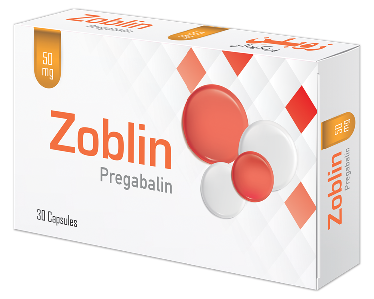 Zoblin Capsules 50mg (1 Box = 3 Strips) (1 Strip = 10 Capsules)