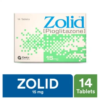 Zolid Tablets 15mg (1 Strip = 7 Tablets)