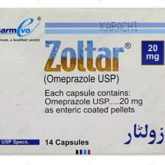 Zoltar Capsules 20mg (1 Strip = 7 Capsules)